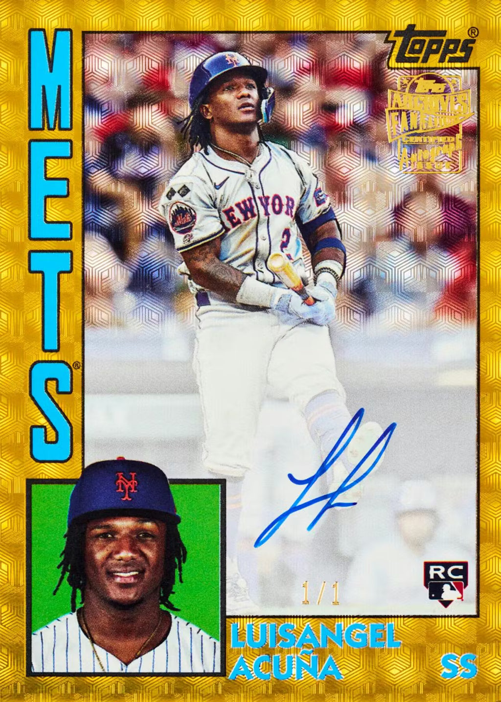 2025 Topps Archives Baseball Hobby Box
