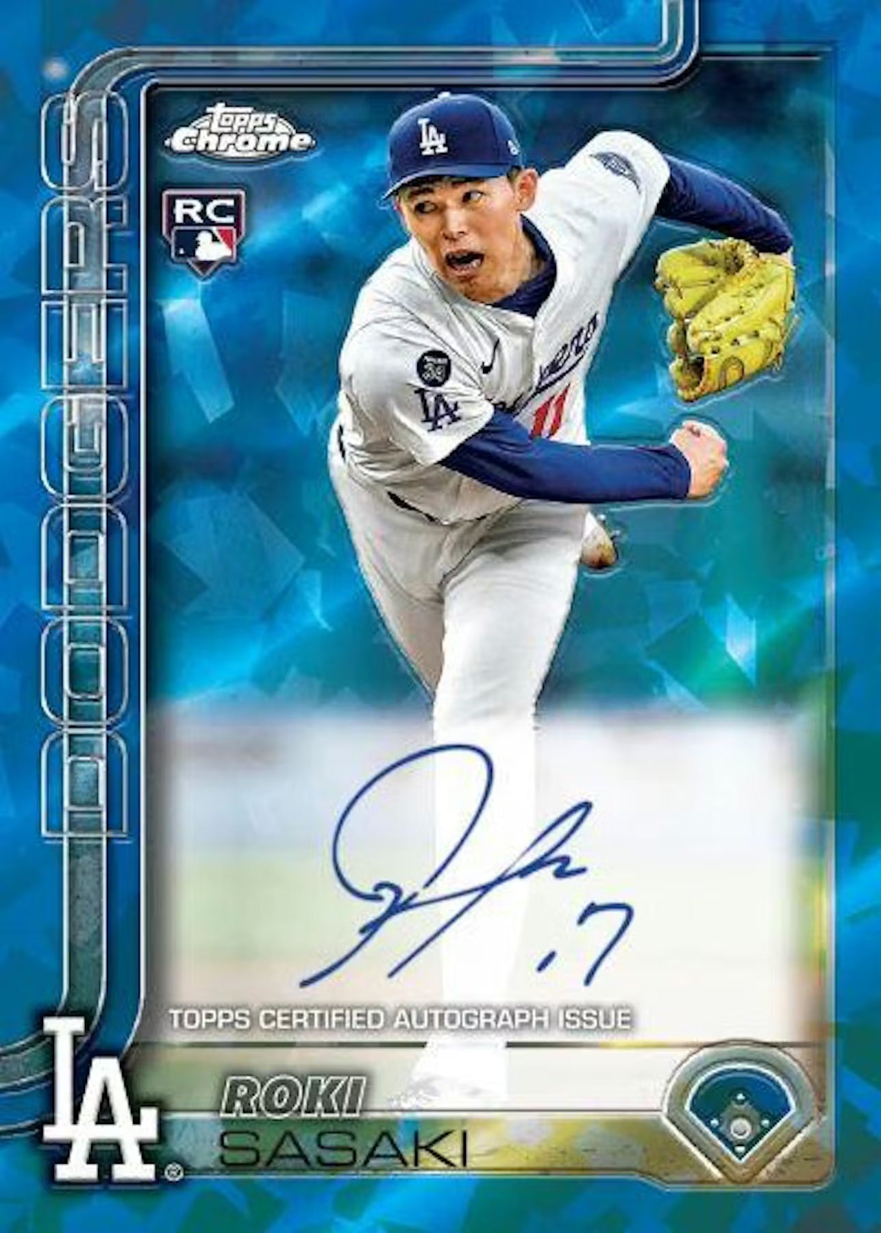 2025 Topps Chrome Update Series Baseball Sapphire Edition Box