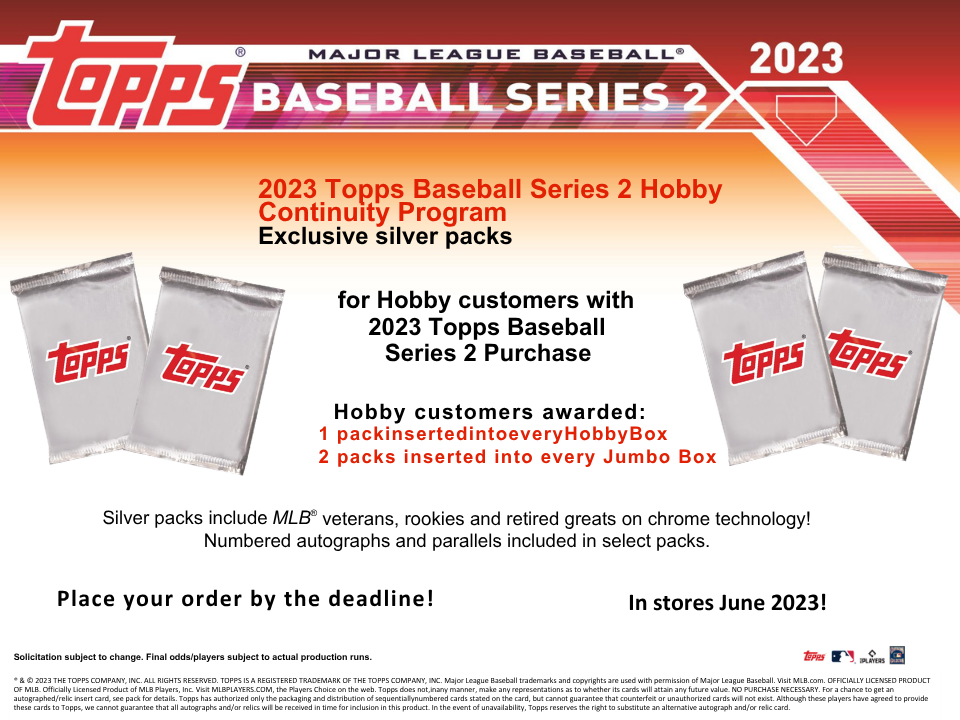 2023 Topps Series 2 Baseball Hobby Box