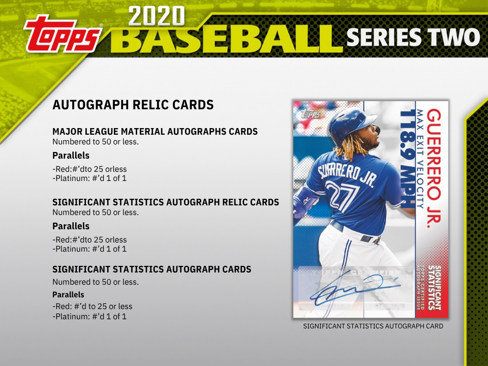 2020 Topps Series 2 Baseball Jumbo Box