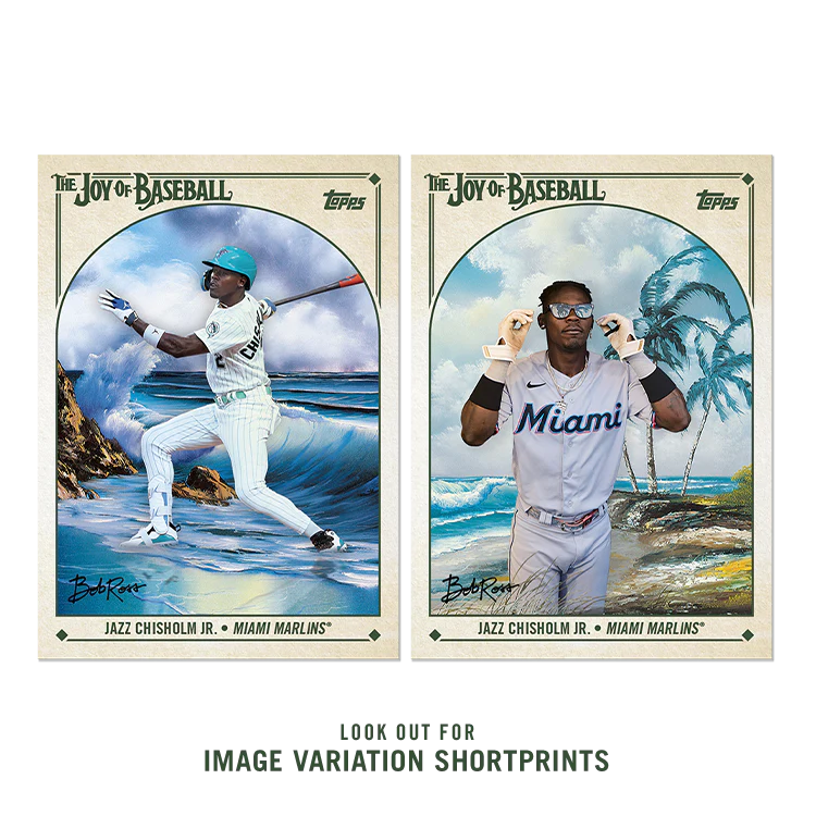 2023 Topps X Bob Ross "The Joy of Baseball" Collectors Box