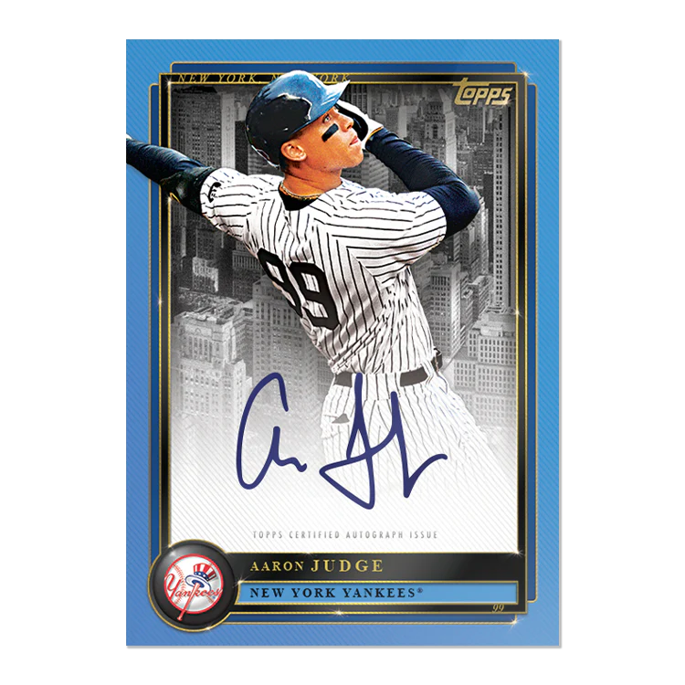 2022 Topps X Aaron Judge Curated Set Baseball Box