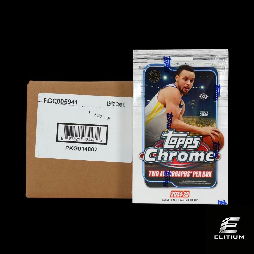 2024/25 Topps Chrome Basketball Hobby 12-Box Case