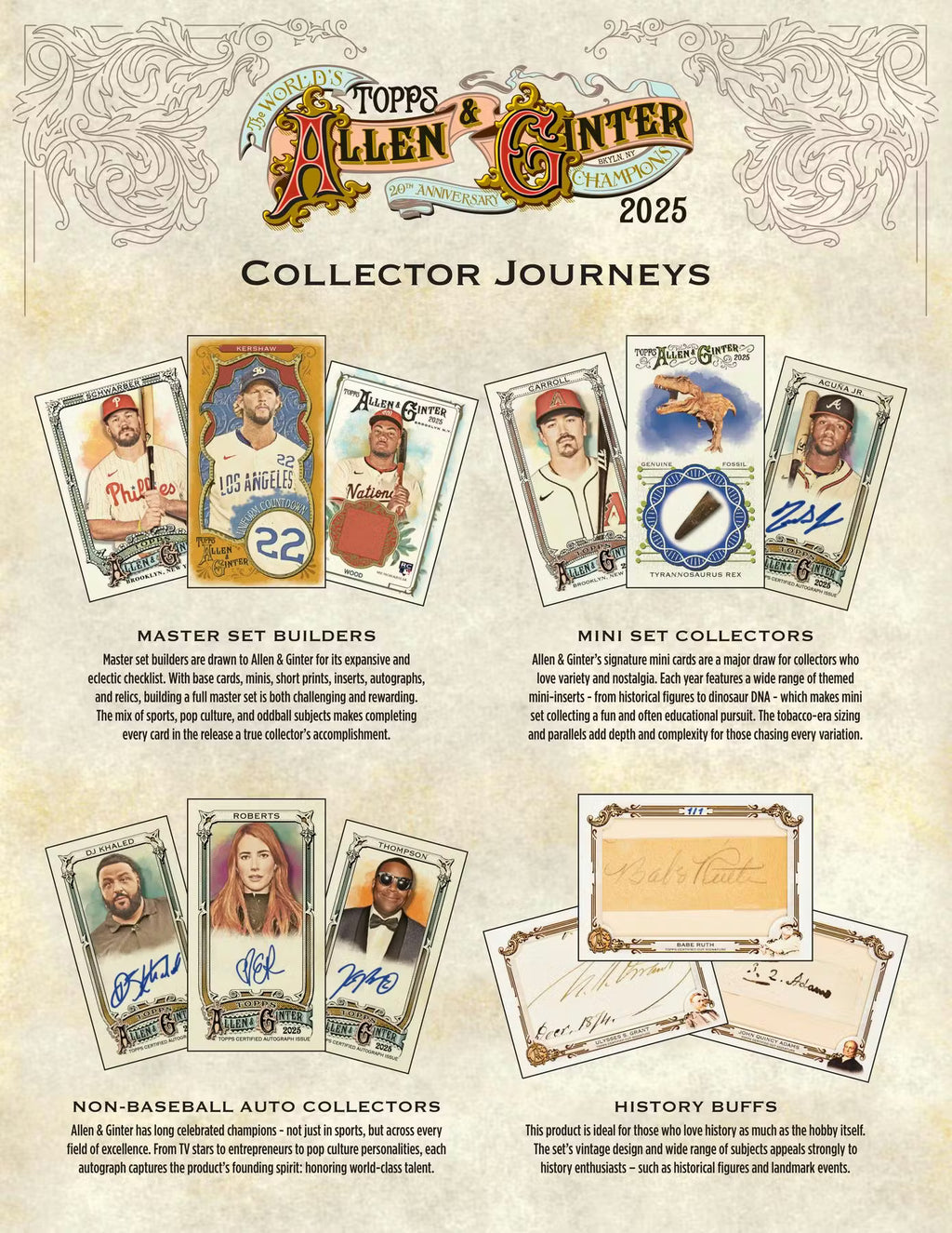 2025 Topps Allen & Ginter Baseball Hobby Box