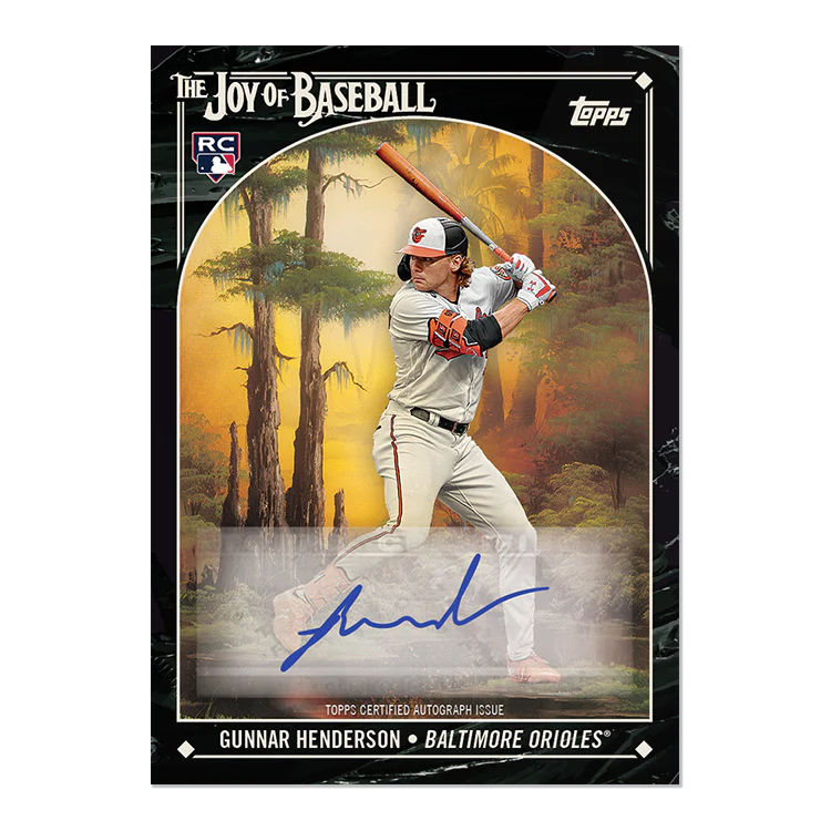 2023 Topps X Bob Ross "The Joy of Baseball" Collectors Box