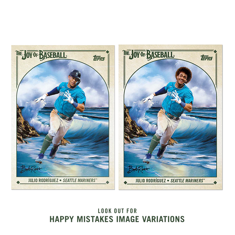 2023 Topps X Bob Ross "The Joy of Baseball" Collectors Box