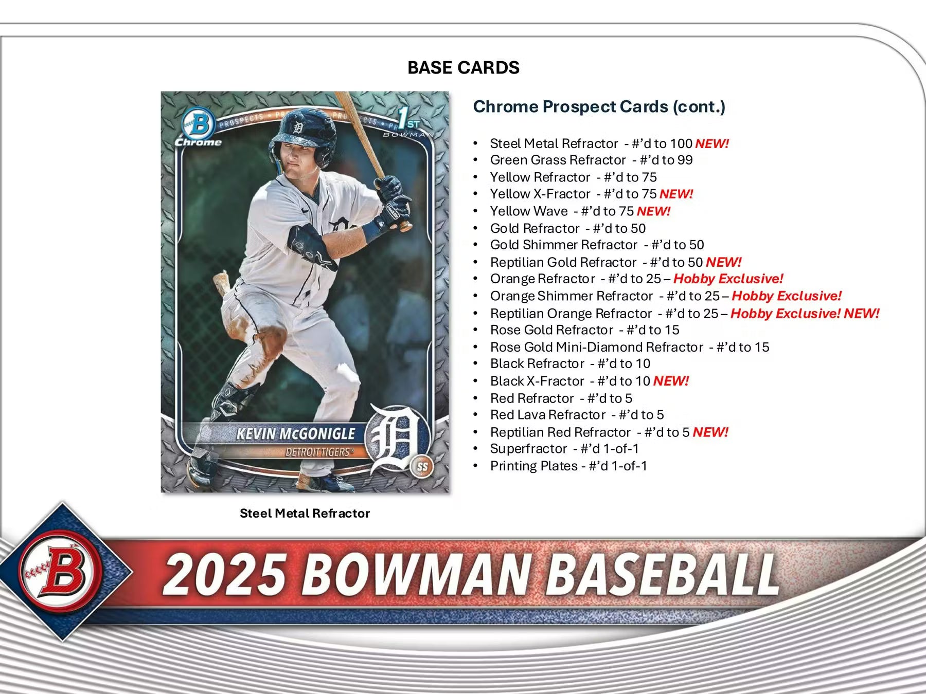 2025 Bowman Baseball Hobby Box