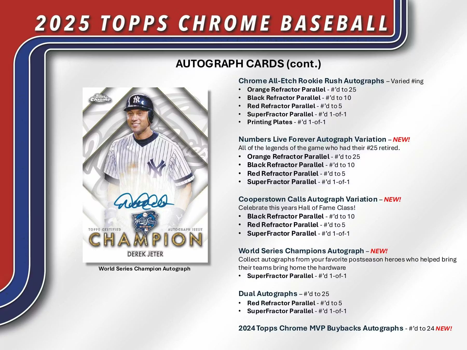 2025 Topps Chrome Baseball Blaster Box