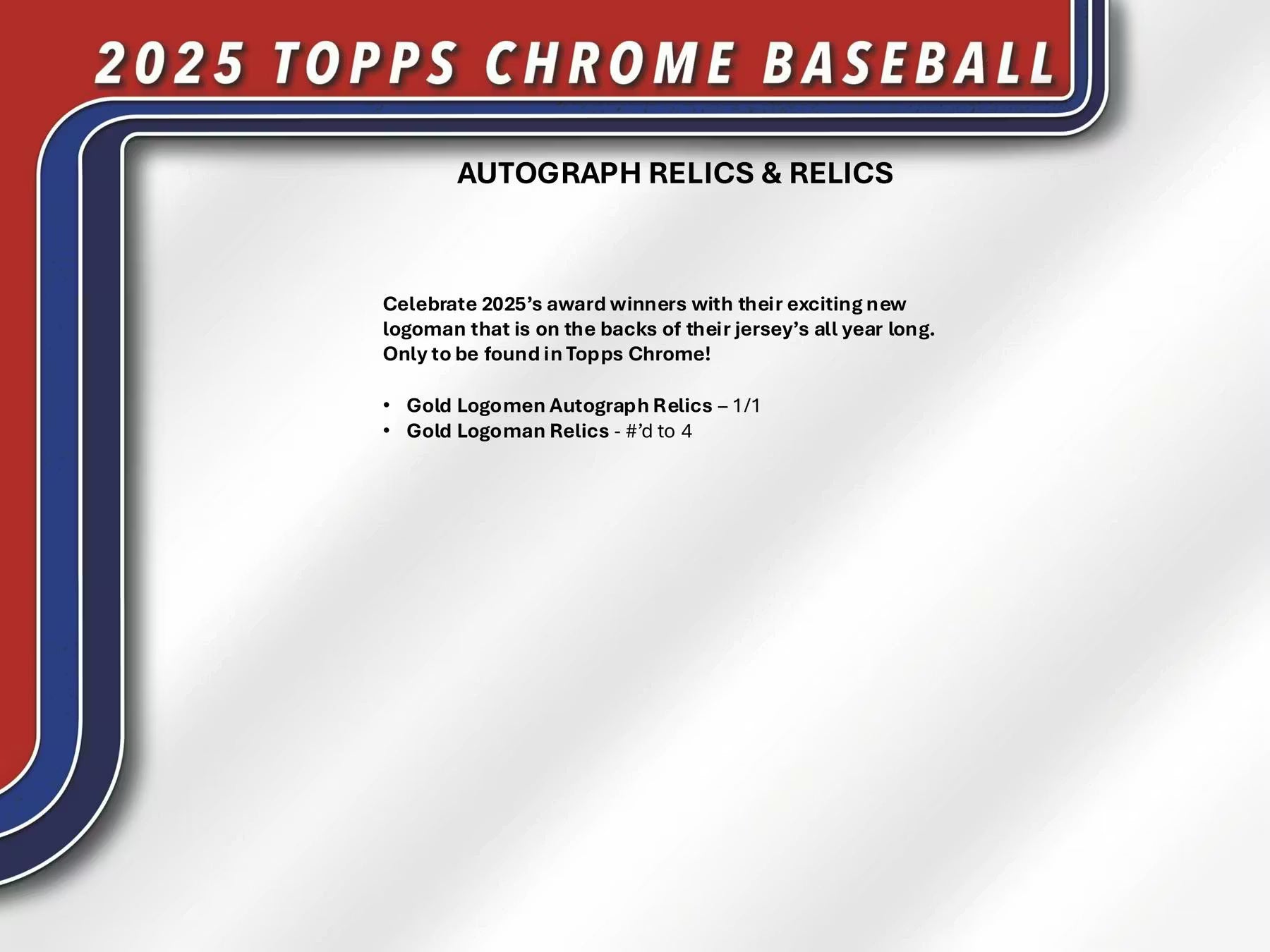 2025 Topps Chrome Baseball Blaster Box