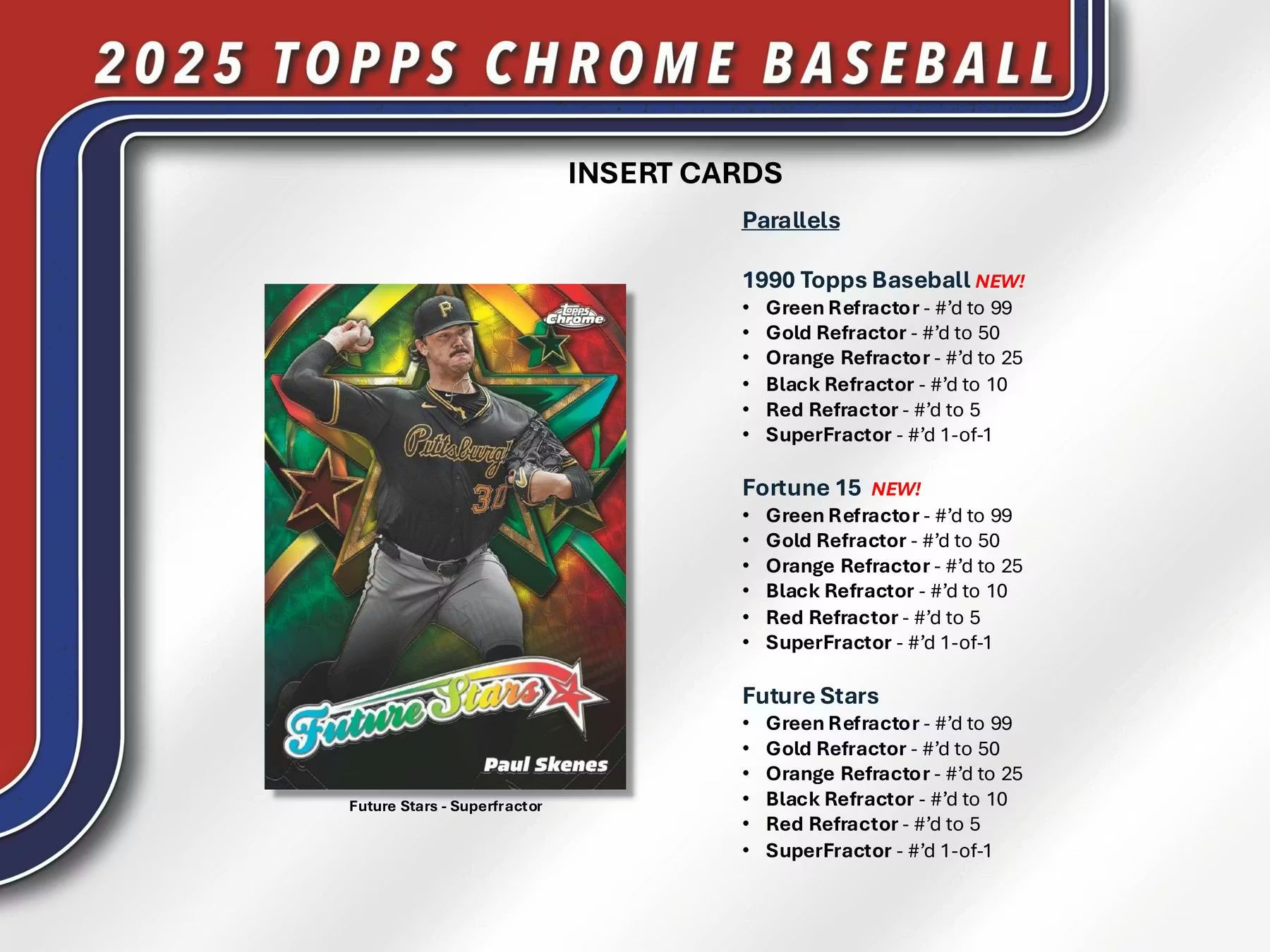 2025 Topps Chrome Baseball Blaster Box