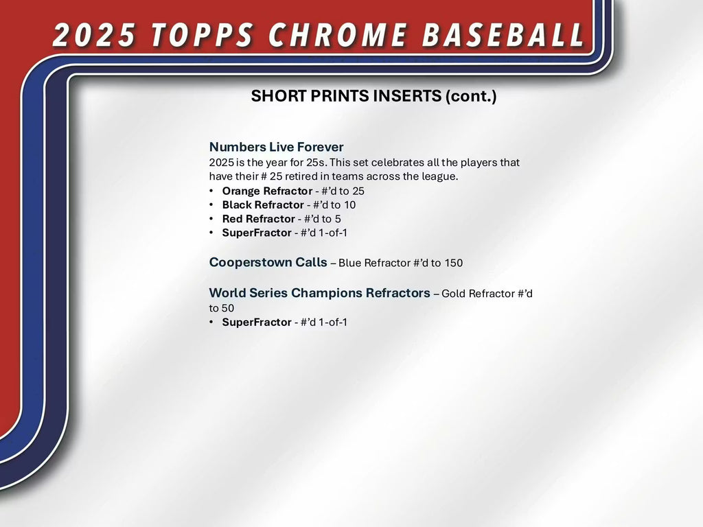 2025 Topps Chrome Baseball Blaster Box