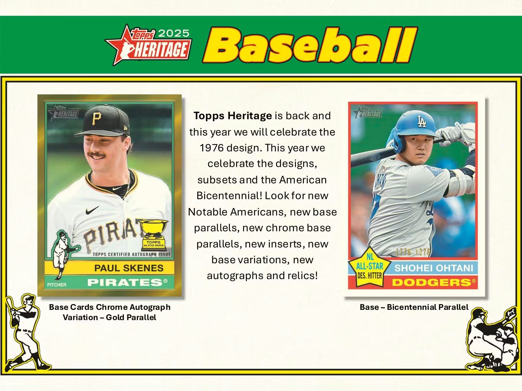 2025 Topps Heritage Baseball Blaster Box