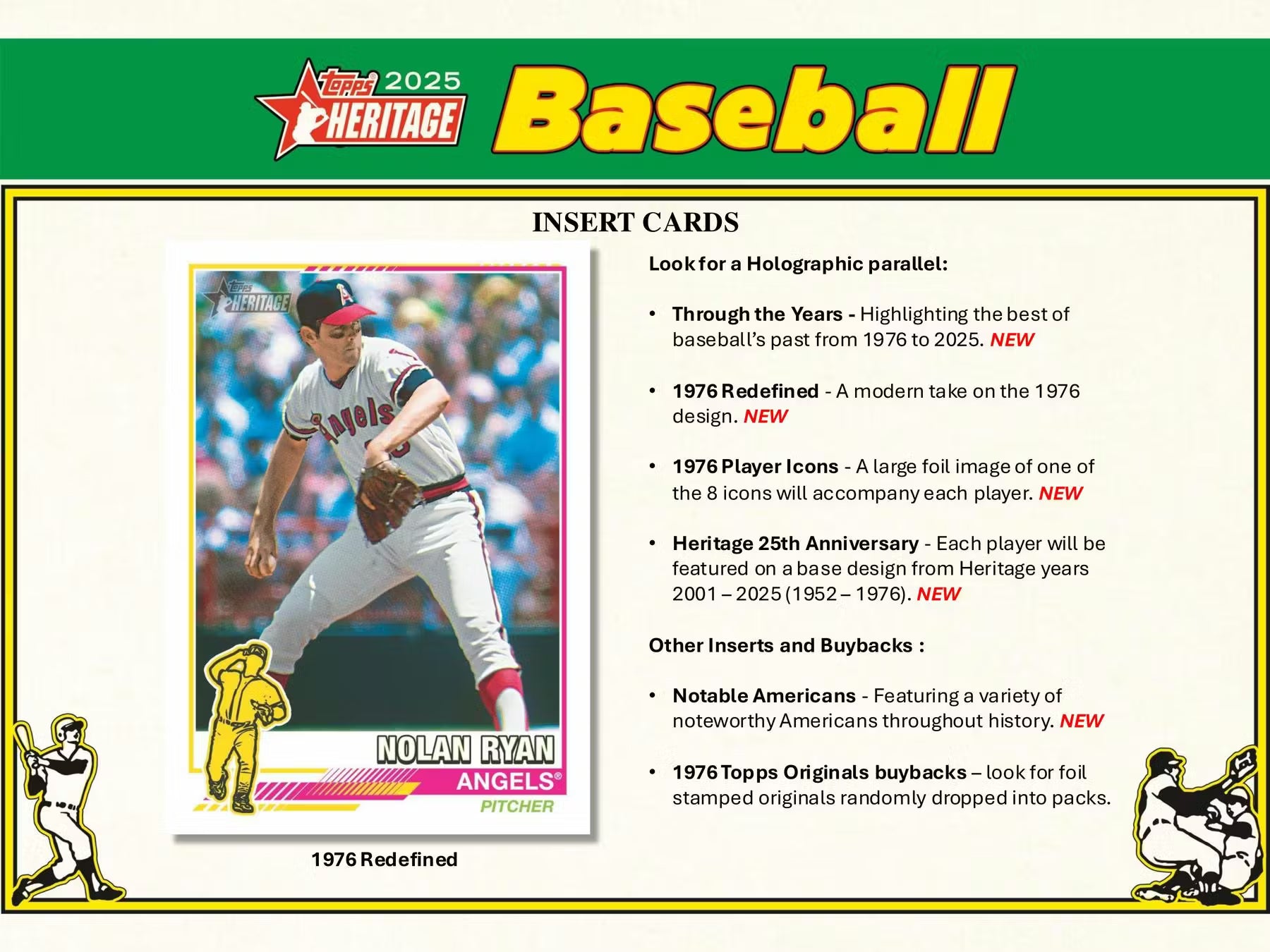 2025 Topps Heritage Baseball Blaster Box