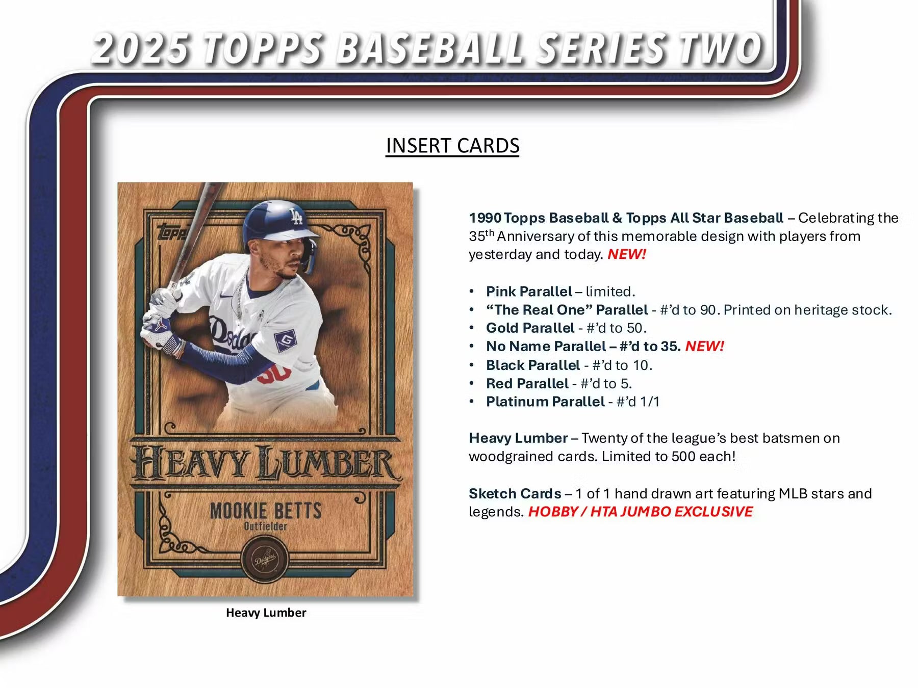 2025 Topps Series 2 Baseball Jumbo Hobby Box