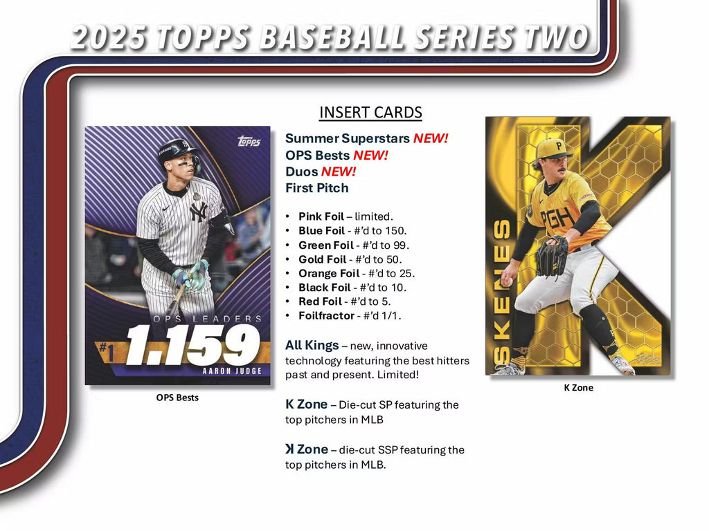2025 Topps Series 2 Baseball Hobby Box