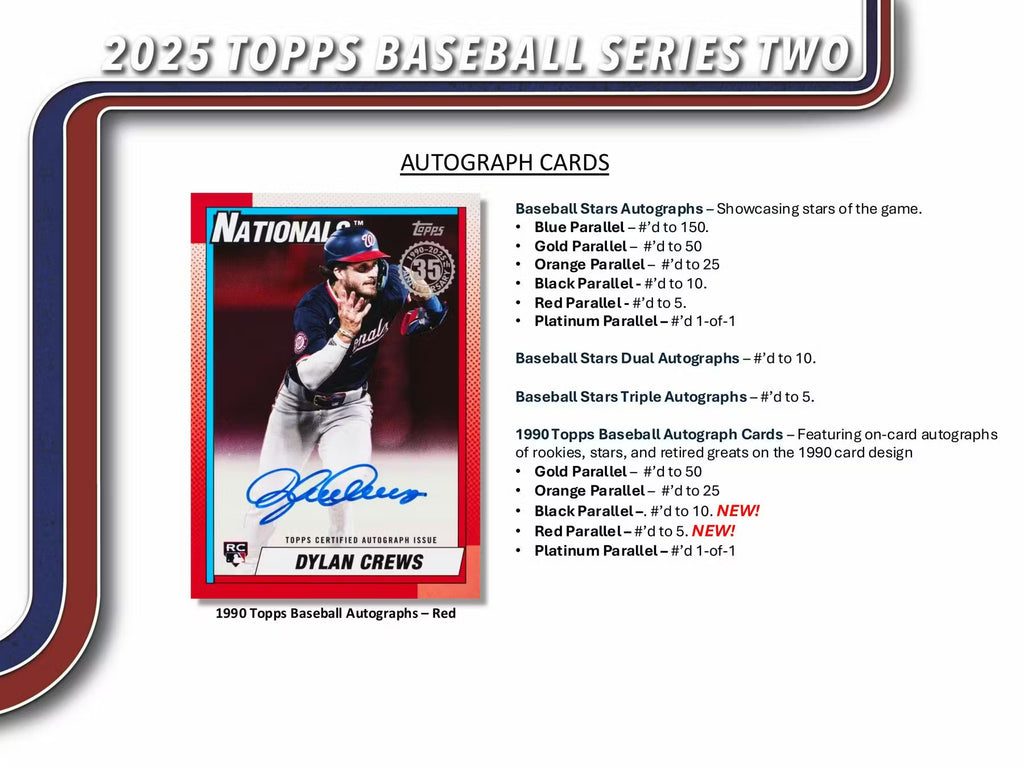 2025 Topps Series 2 Baseball Blaster Box