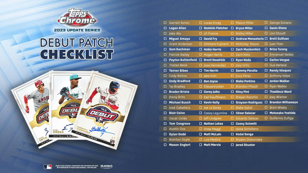 2023 Topps Chrome Update Series Baseball Jumbo Box