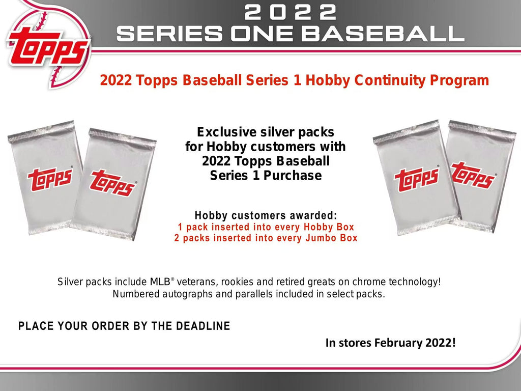 2022 Topps Series 1 Baseball Hobby Box