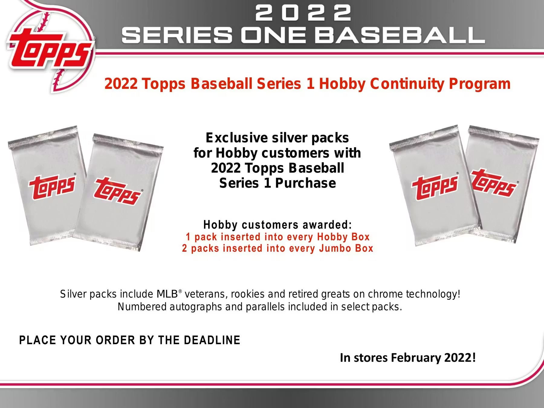 2022 Topps Series 1 Baseball Hobby Box
